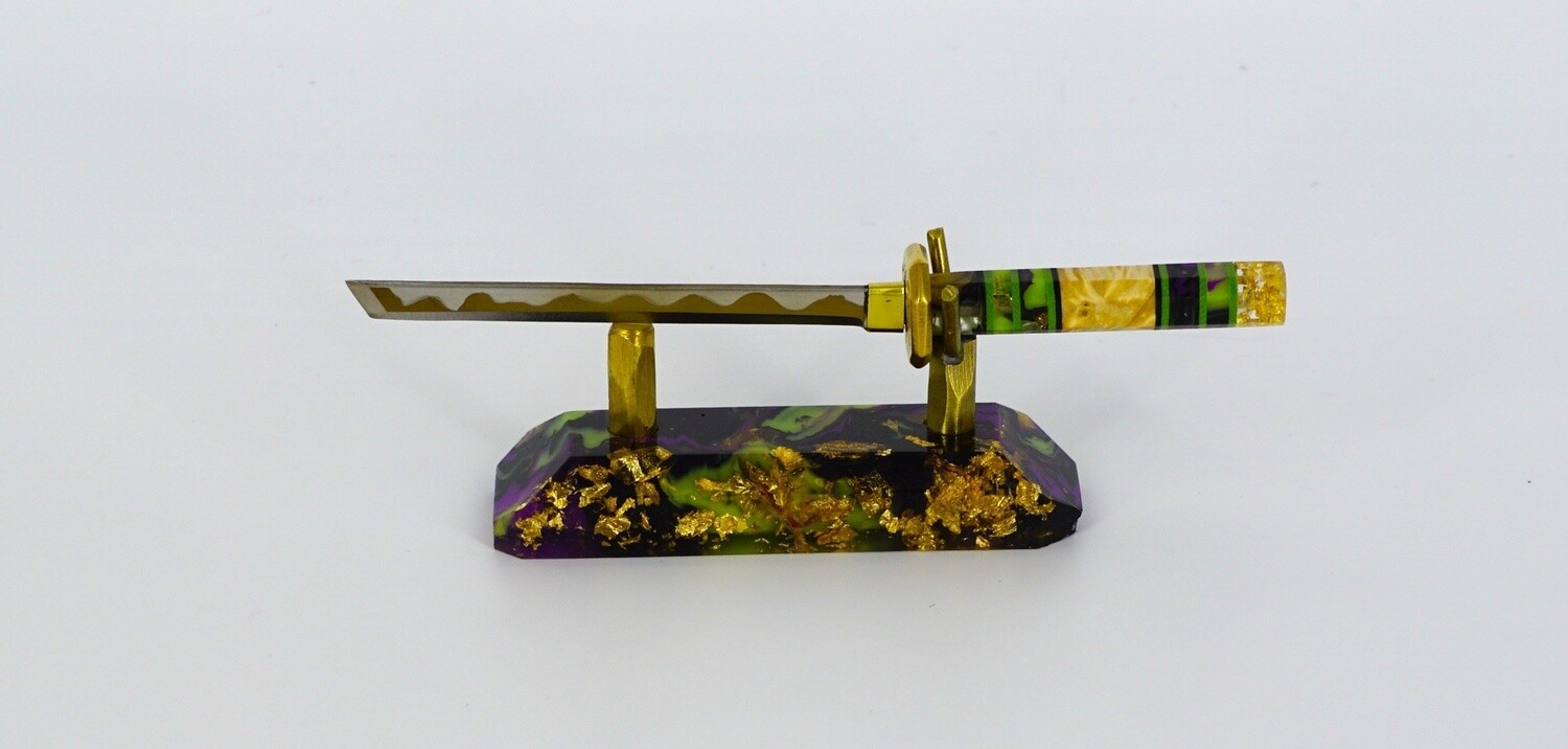 Fully Worked Sword with Stand #4