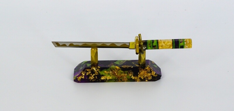 Fully Worked Sword with Stand #4