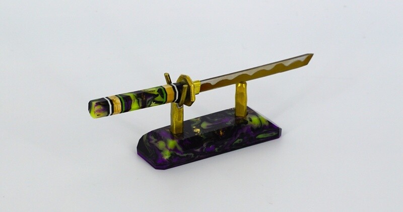 Fully Worked Sword with Stand #8