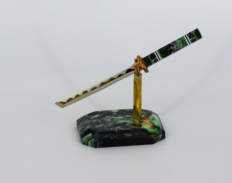 Fully Worked Sword with Stand #15