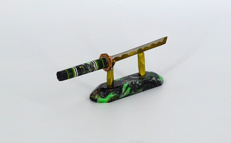 Fully Worked Sword with Stand #9