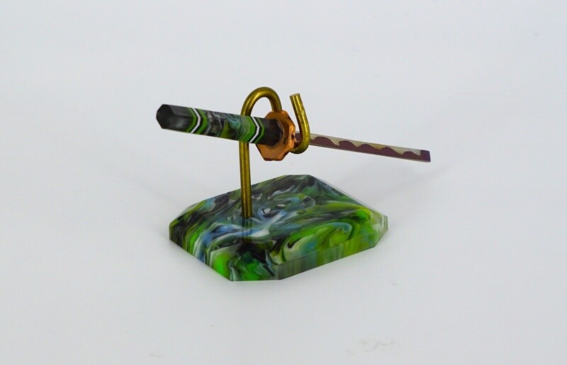 Fully Worked Sword with Stand #14