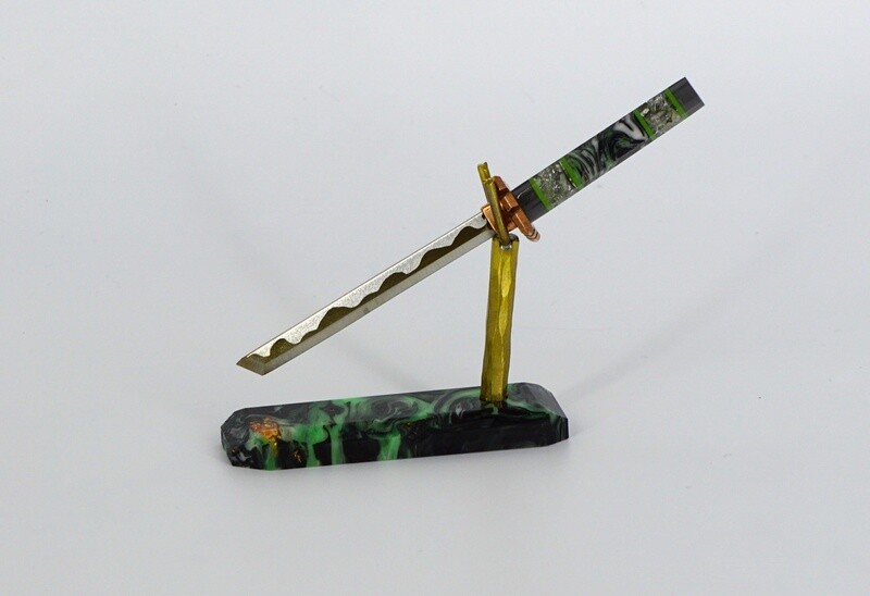 Fully Worked Sword with Stand #18