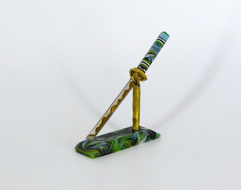 Fully Worked Sword with Stand #17