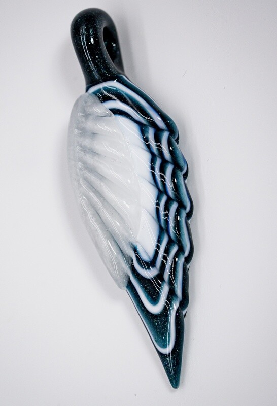 Small UV Wing Pendant #1