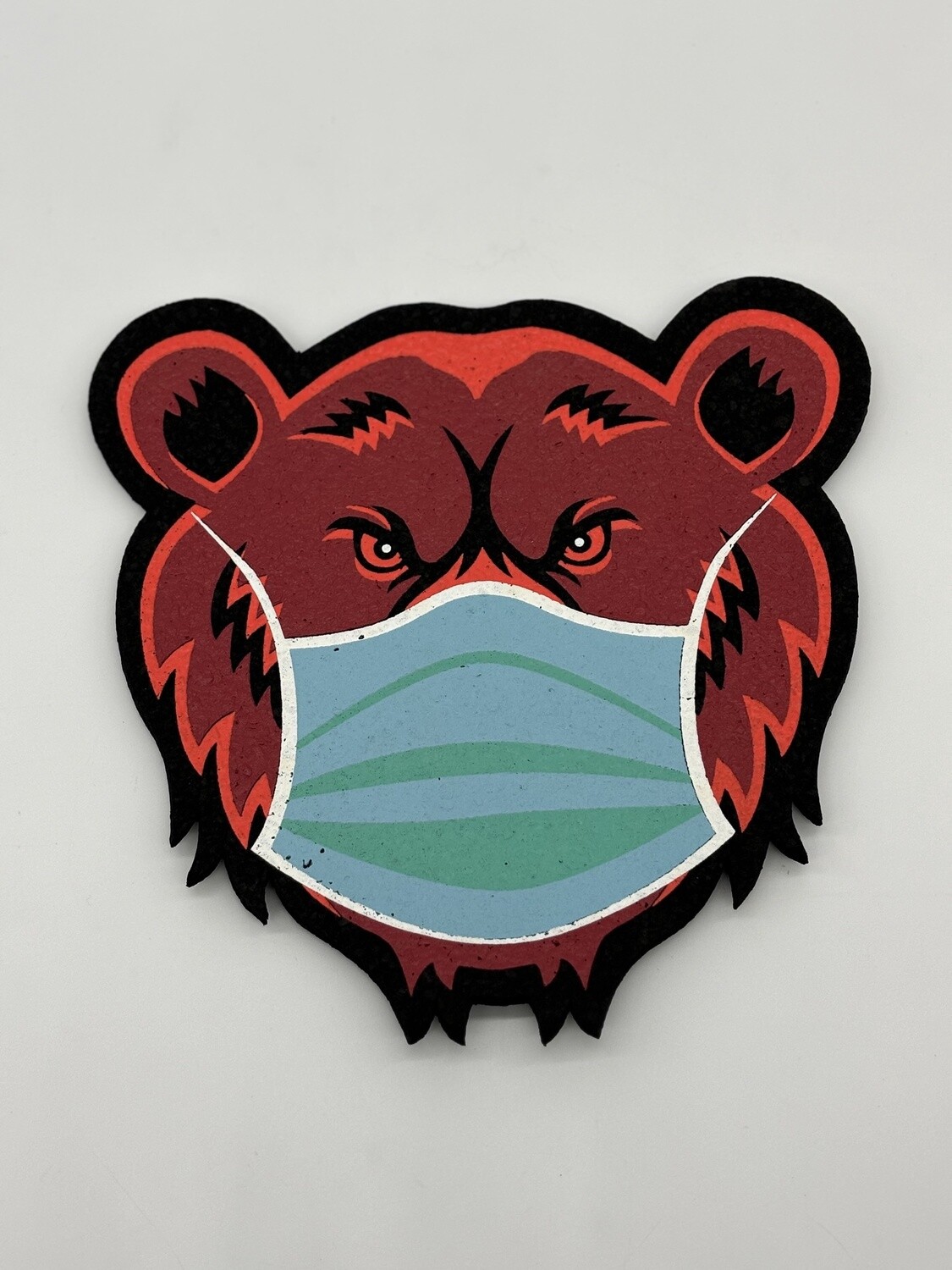 Masked Bear Mat