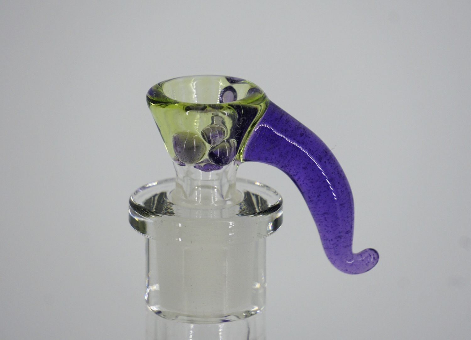 Absinthe &amp; Purple Lollipop 14mm Slide