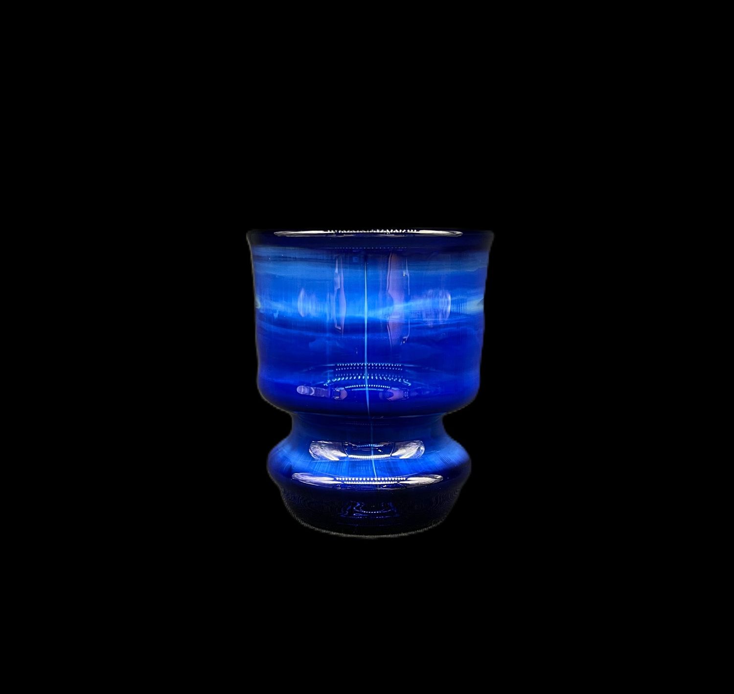 Blue / Silver Fume Cup #1