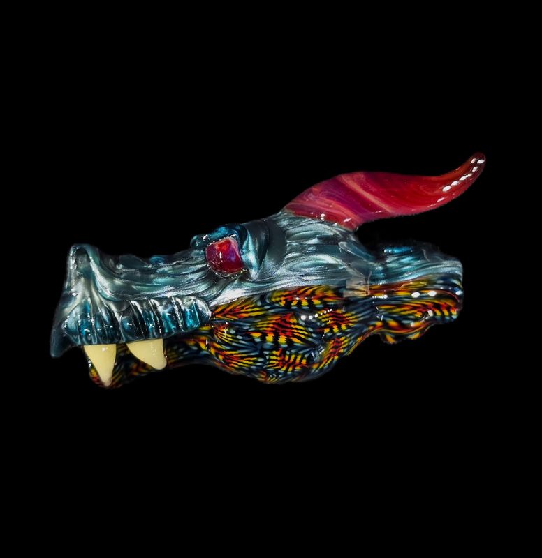 Molten Aura Murrine Side View