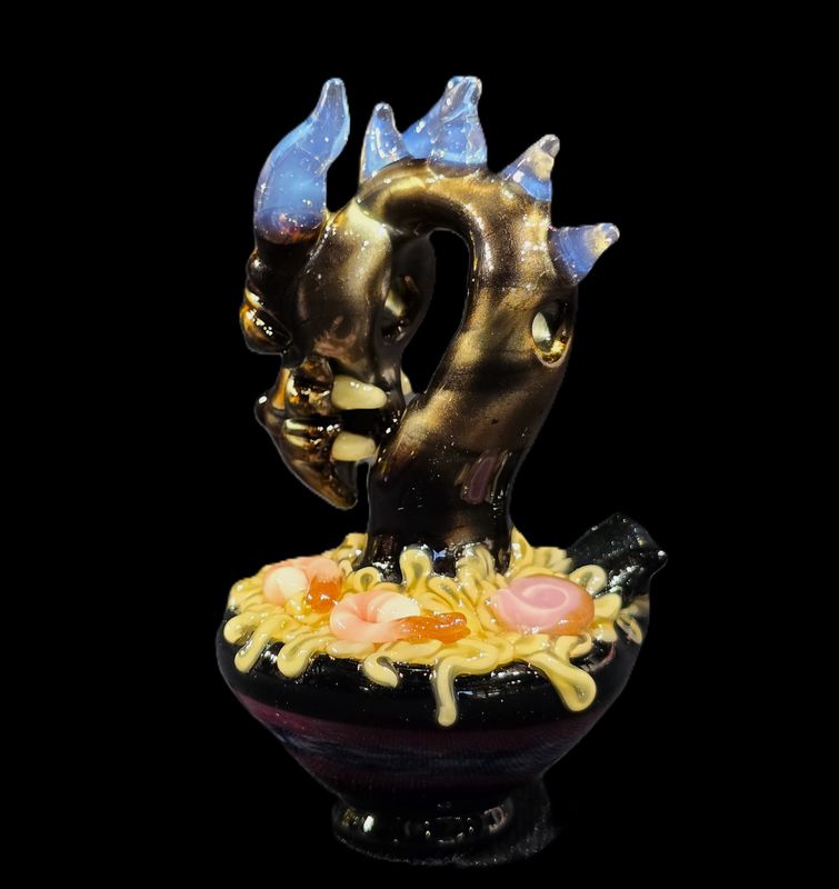 3-way Collab Ramen Dragon Pendant #1