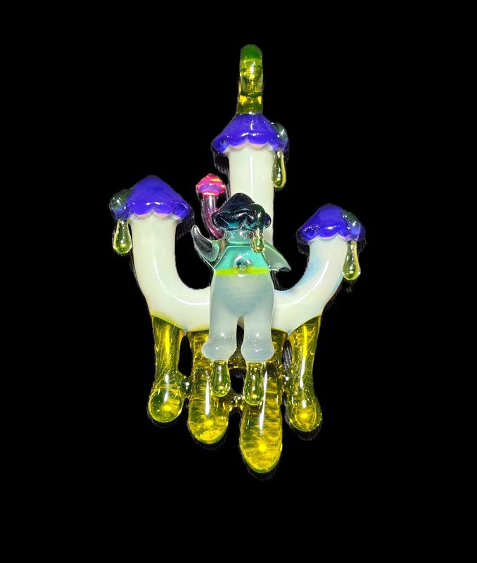 J Walker Mushroom Pendant #7