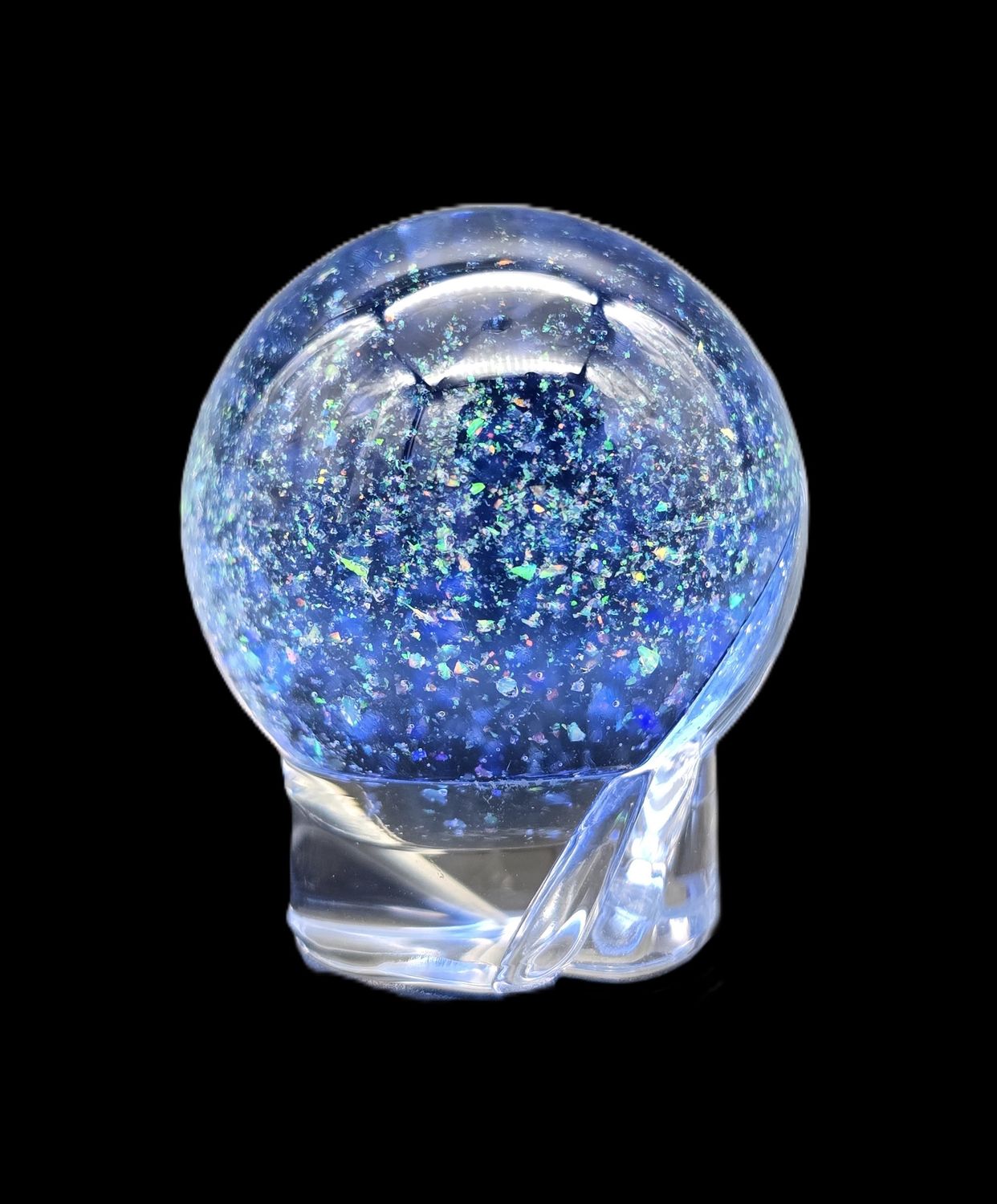 Blue Dream Over Lucy Crushed Opal