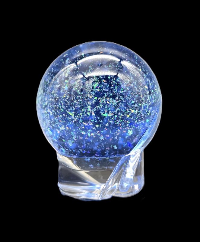 Blue Dream Over Lucy Crushed Opal