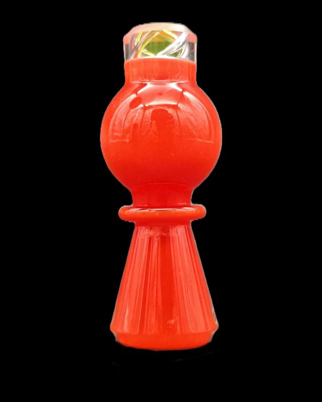 Red/Orange Crayon UV Accent Spinner Cap