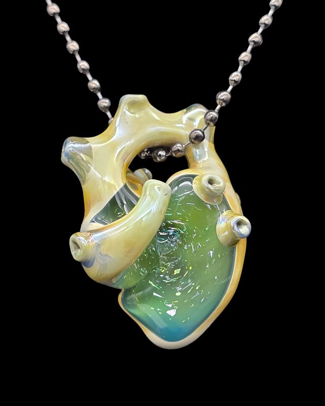 Grime Heart Pendant #1