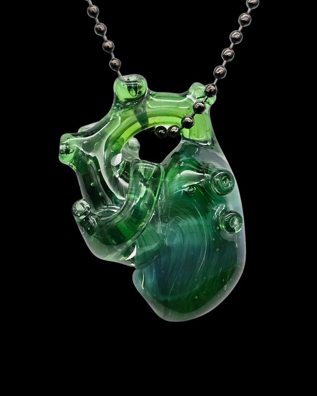 Grime Heart Pendant #2