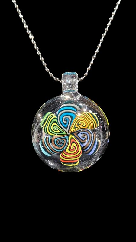 Thumbprint Single Row Pendant