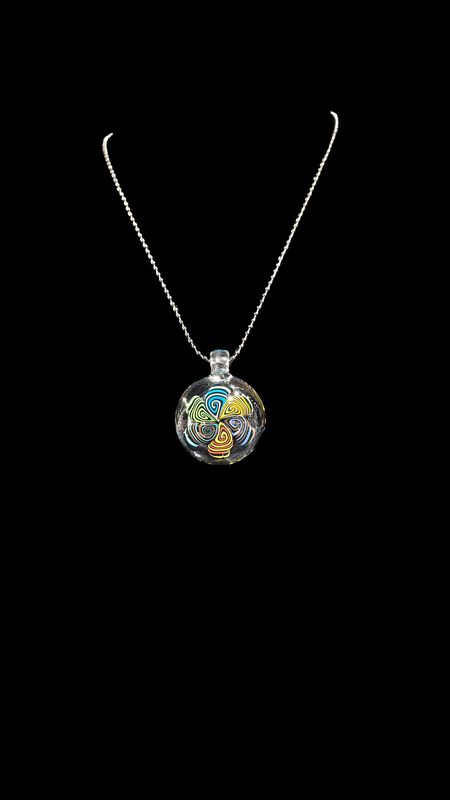 Thumbprint Single Row Pendant