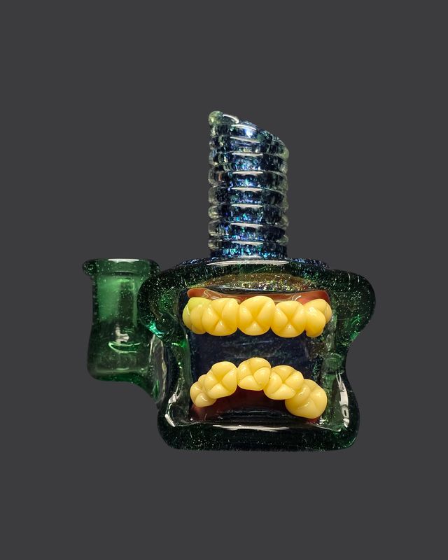 Double Dichro Over Amethyst Mini Mouth