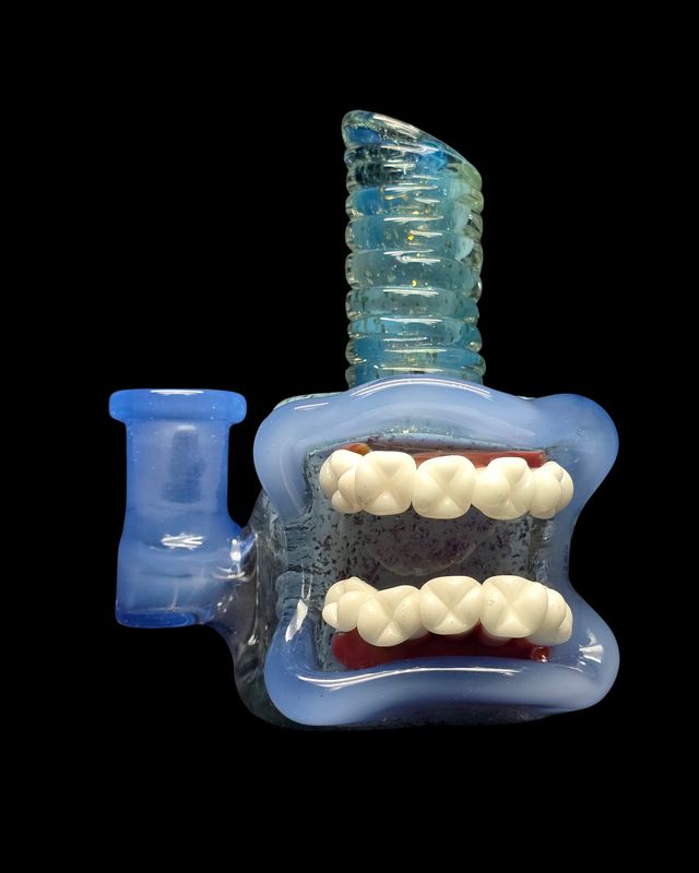 Double Dichro Over Blue Slime Mini Mouth