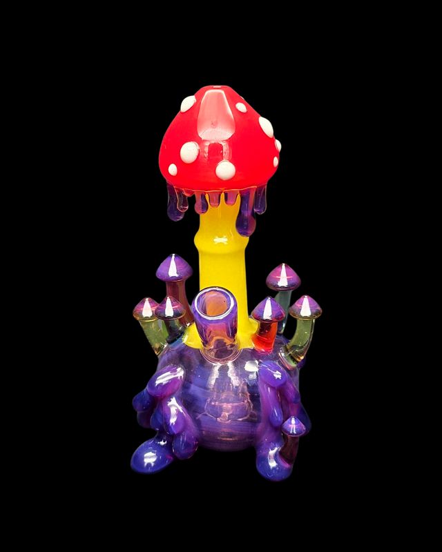 Mushroom Rig 10mm Yellow &amp; Red