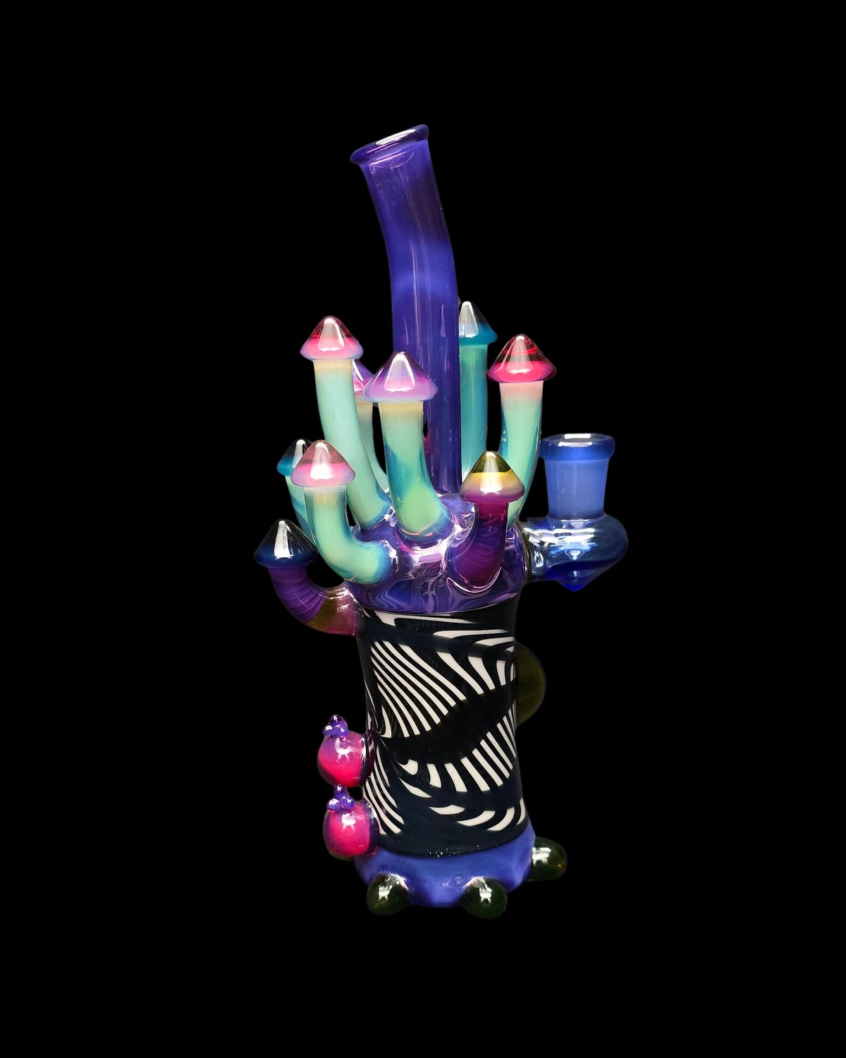 Black &amp; White Double Layer 14mm Rig