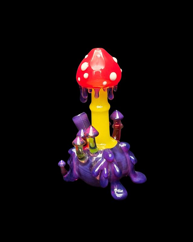 Mushroom Rig 10mm Yellow &amp; Red