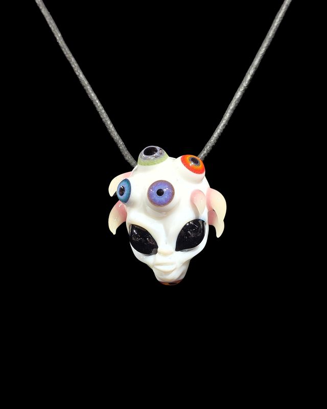 Salt x Ghost Alien Pendant