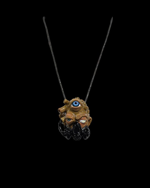 Salt x Ghost Gas Mask Pendant