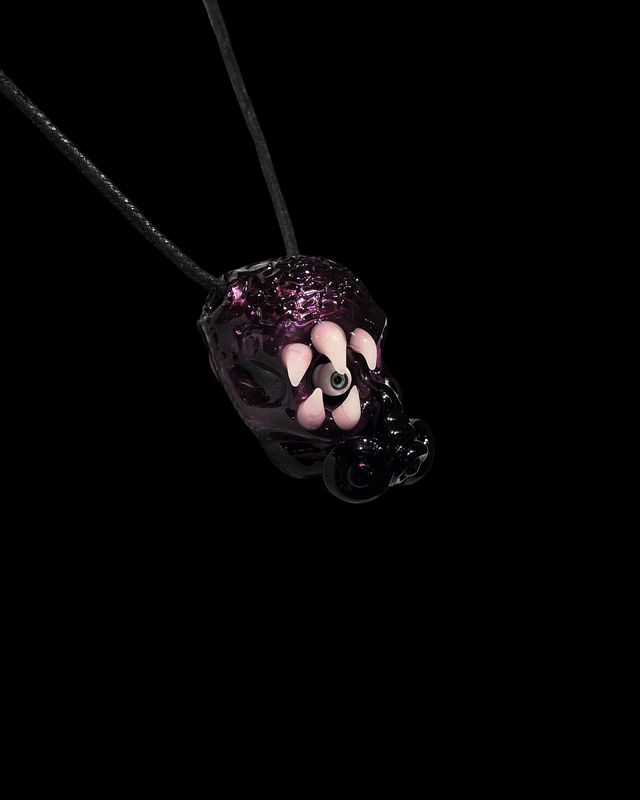 Salt x Ghost Skull Pendant