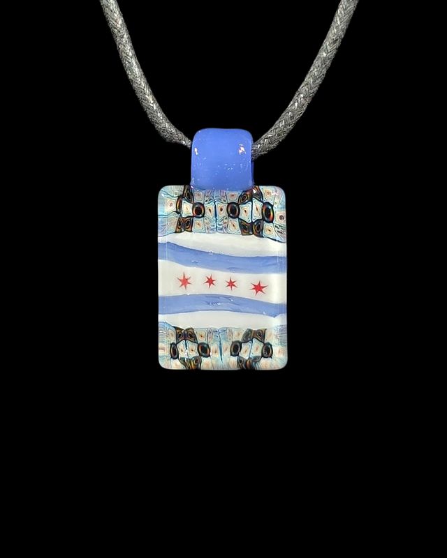 Mini Chicago Flag Tile #7