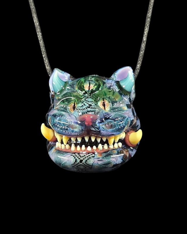 Cheshire Cat Pendant #1