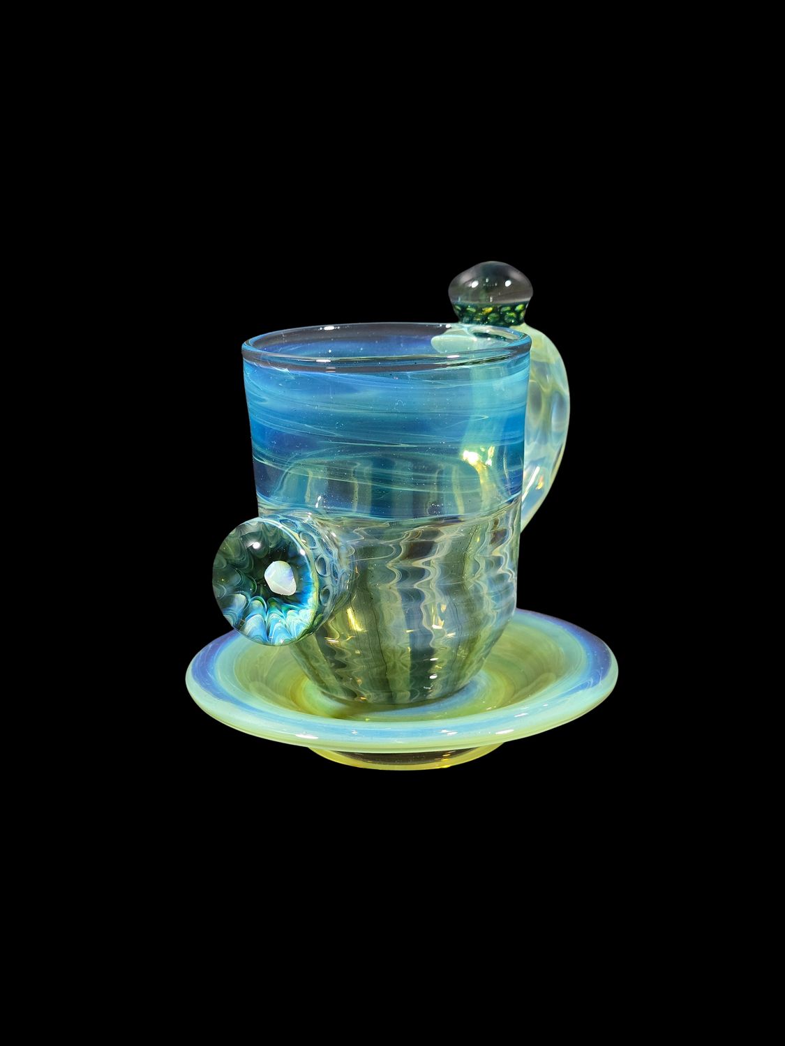@jam_glass Cup and Saucer