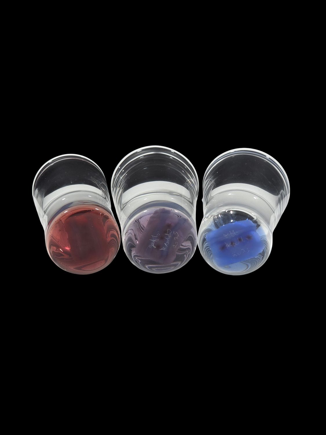 @jeffheathbar Chicago Shot Glass, color: Blue Bottom