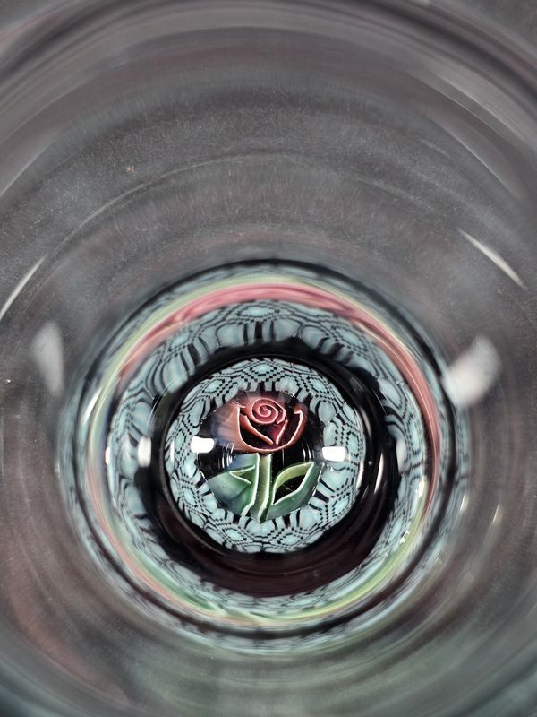 @jeffheathbar Rose Shot Glass