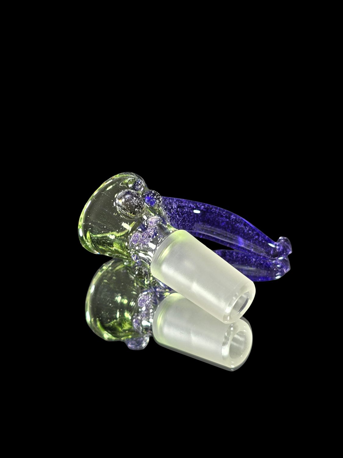 Absinthe &amp; Purple Lollipop 4-hole Slide 14mm