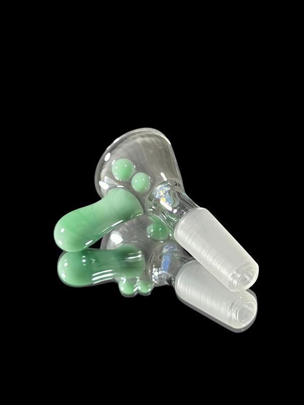 Portland Gray &amp; Mint 2-hole 10mm Slide