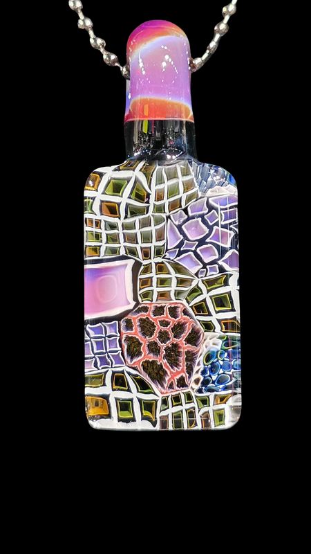 Fume Murrine Tablet Pendant