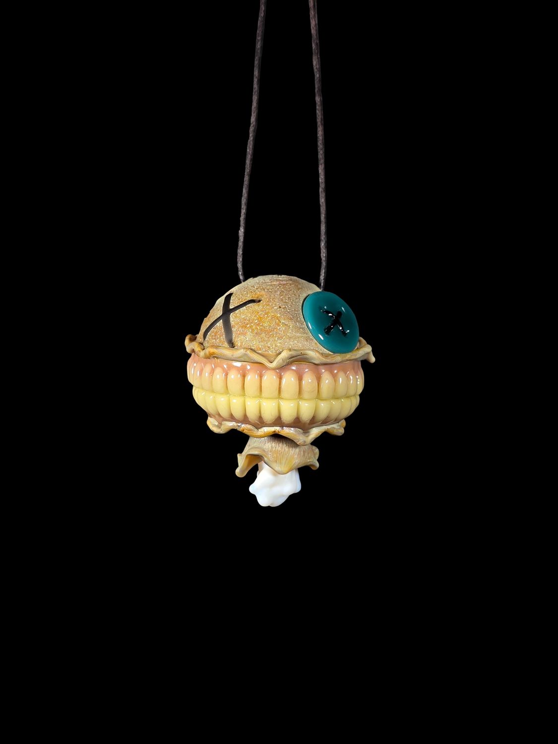 Ripped Smile Doll Pendant