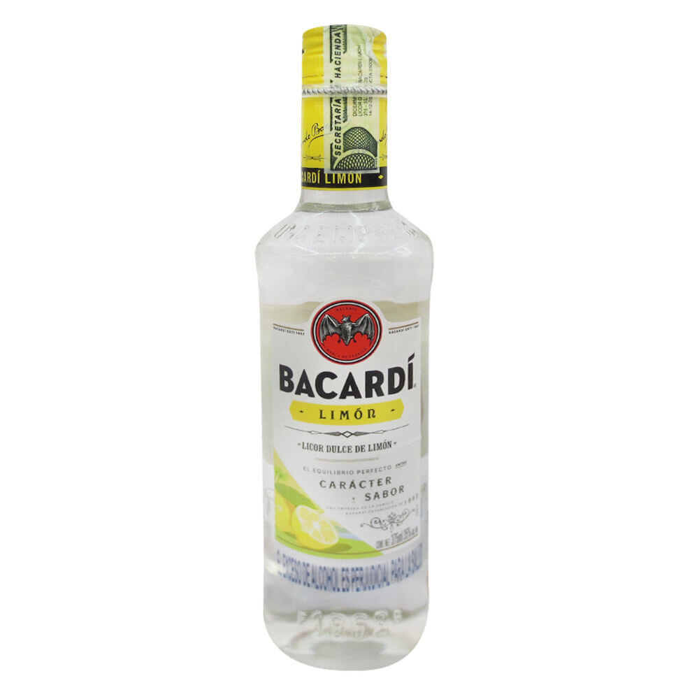 Bacardi limon 375 cajx12 unds