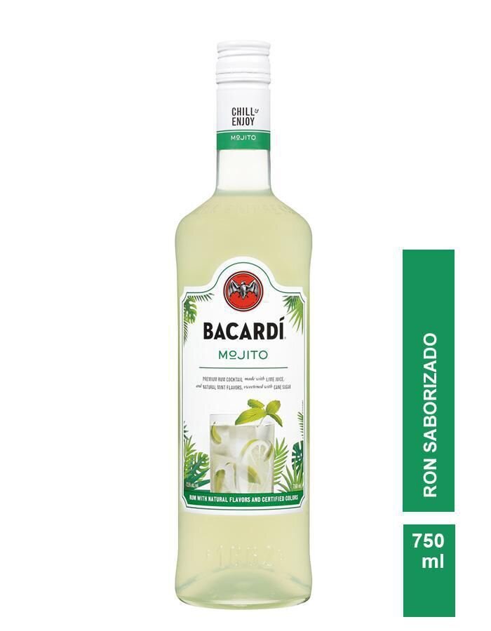 Bacardi mojito 750 cajx12 unds