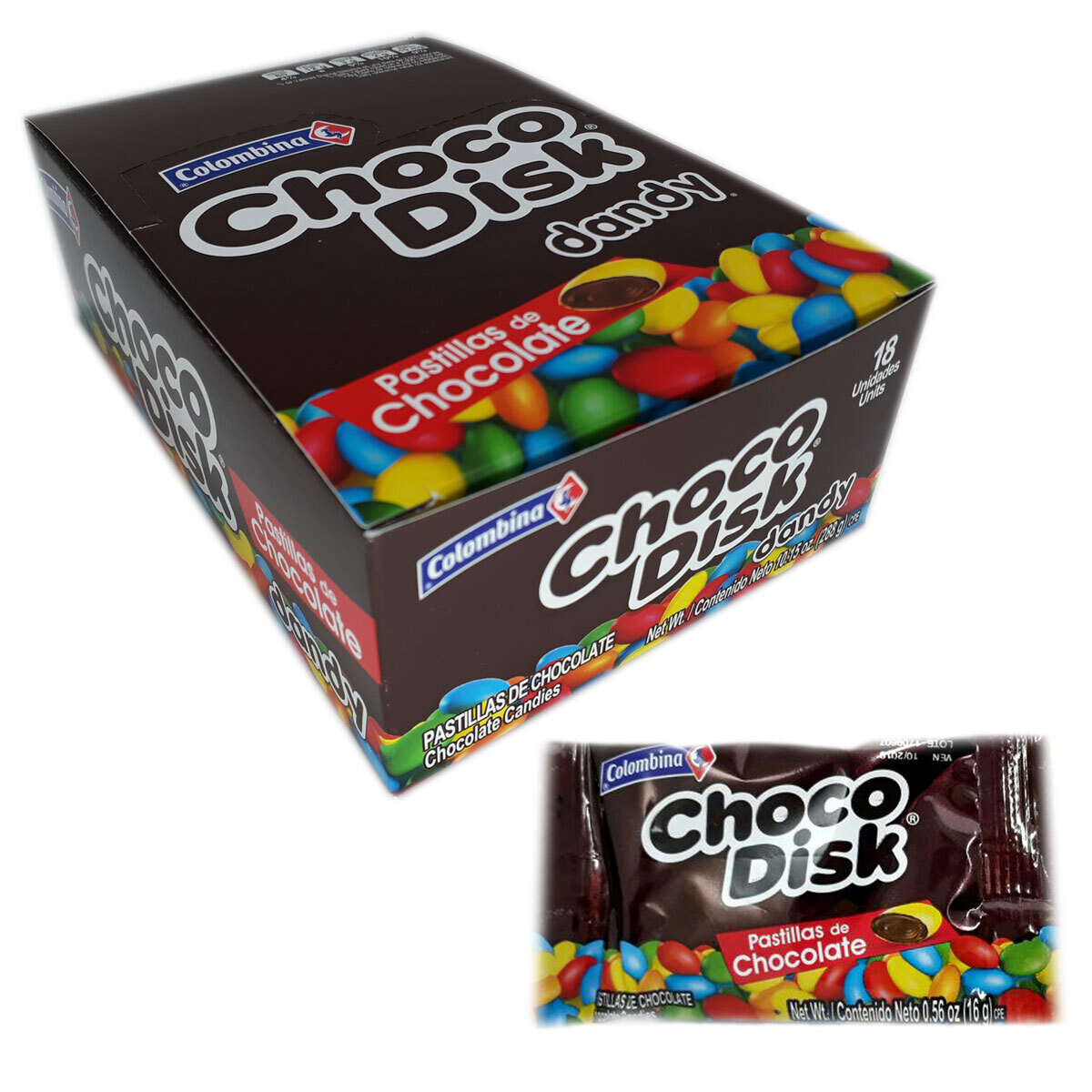 Chocodisck *18 unds