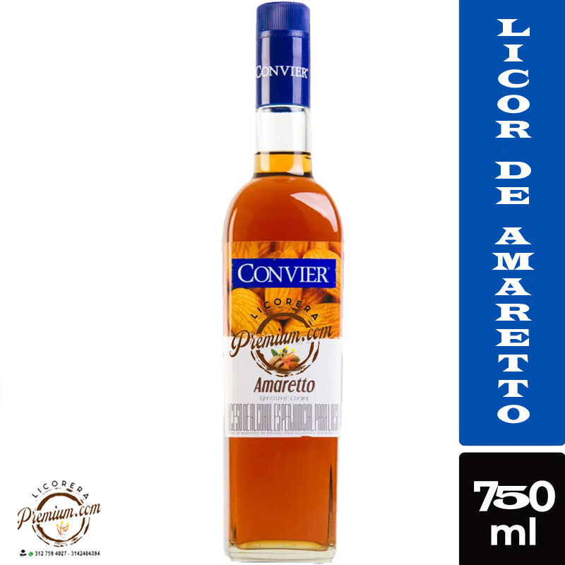 Crema amareto convier 750cj*12