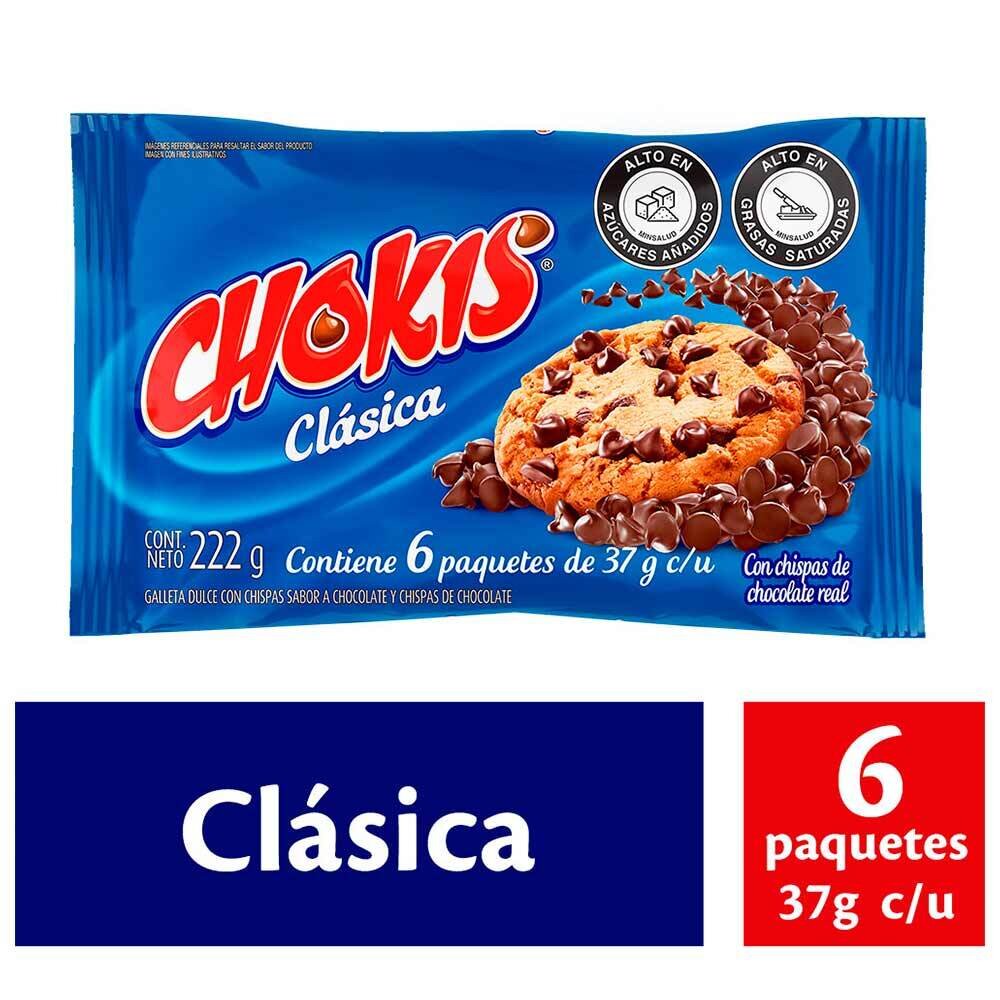 Galleta chokis paq*6unidss