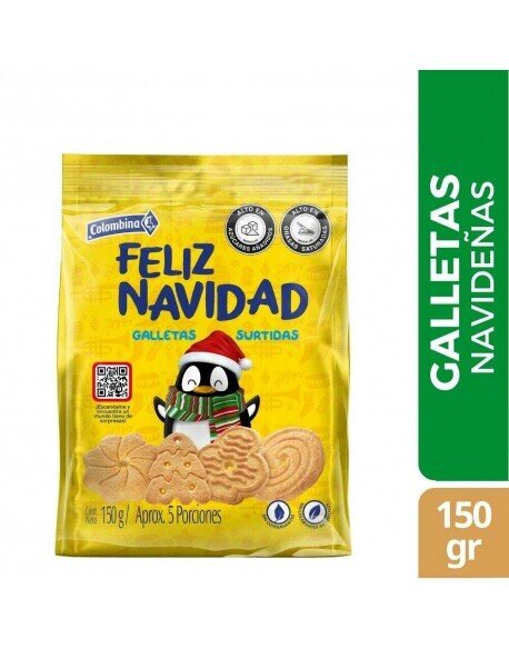 Galleta navida colombina*24und