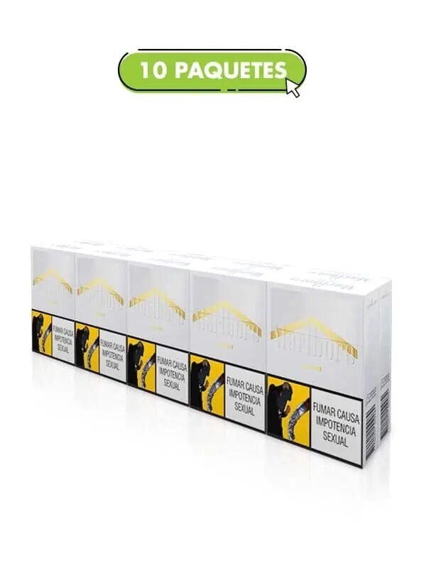Marlboro gold cartx20x10paq