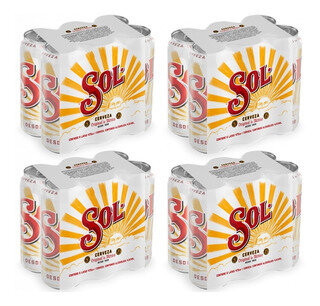 Cerveza sol lata *24 unds