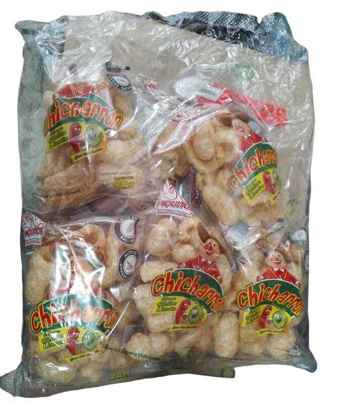 Chicharron natural paqt*12