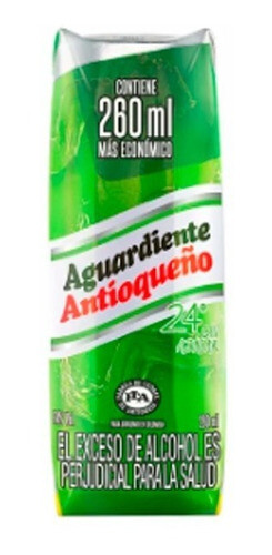 Antioque verde 250ml*24uni