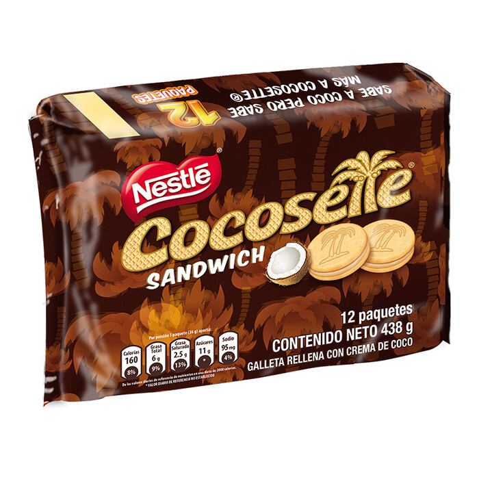 Cocosette sandwis*12unds